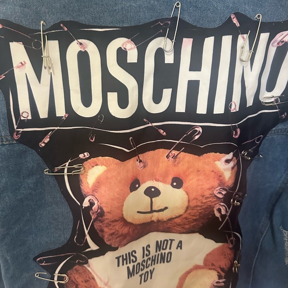 Moschino Oversized Denim Jacket - Picture 3 of 6
